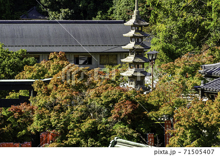 朝護孫子寺　石塔　奈良県生駒郡平群町 71505407