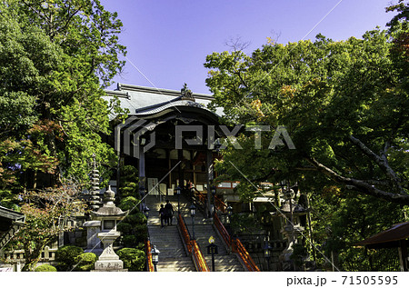 朝護孫子寺　本堂　奈良県生駒郡平群町 71505595