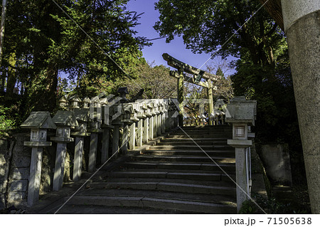 朝護孫子寺 鳥居 奈良県生駒郡平群町 朝護孫子寺 鳥居 奈良県生駒郡平群町 71505638