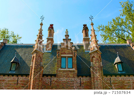 ベルギー ブルージュの美しい建築物 Sashuis ベルギー ブルージュの美しい建築物 Sashuis 71507634