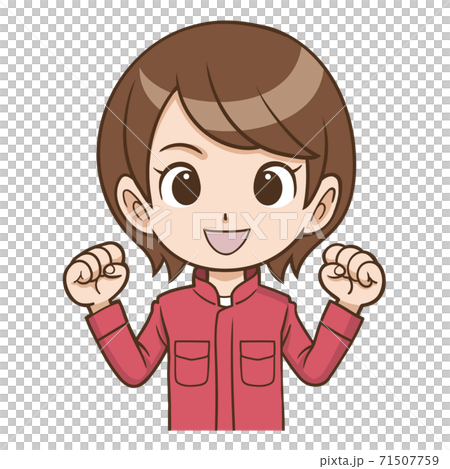 Guts pose mechanic woman Guts pose mechanic woman 71507759