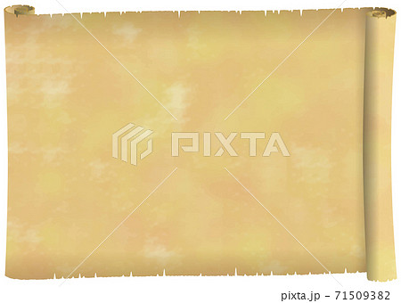 古い巻物イメージ横 ベクターイラスト背景透明のイラスト素材 古い巻物イメージ横 ベクターイラスト背景透明のイラスト素材