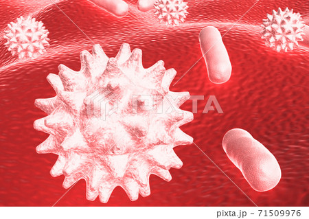 Realistic rendering of bacteria . 71509976