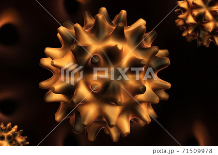 Conceptual virus illustration. Conceptual virus illustration. 71509978