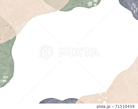 くすみカラーのフレームのイラスト素材 くすみカラーのフレームのイラスト素材