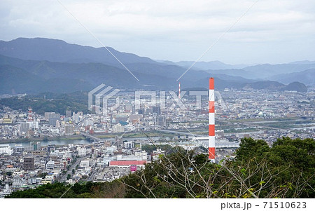 延岡　五ヶ瀬川と大瀬川の分岐点 71510623