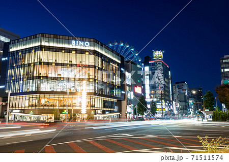 名古屋中区 錦 栄 広小路通 栄交差 都市風景 名古屋中区 錦 栄 広小路通 栄交差 都市風景 71511574
