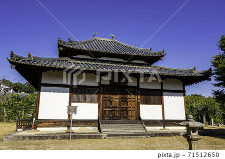 法起寺　講堂　奈良県生駒郡斑鳩町 71512650