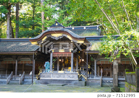 長野県　諏訪大社上社　本宮　幣拝殿 71512995