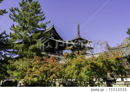 法隆寺 五重塔 奈良県生駒郡斑鳩町 法隆寺 五重塔 奈良県生駒郡斑鳩町 71513333