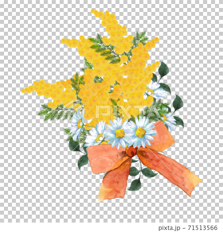Mimosa and Margaret bouquet 71513566