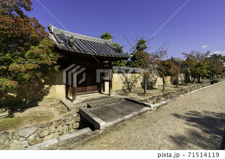法隆寺 築地塀 奈良県生駒郡斑鳩町 法隆寺 築地塀 奈良県生駒郡斑鳩町 71514119