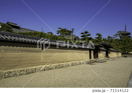 法隆寺 築地塀 奈良県生駒郡斑鳩町 法隆寺 築地塀 奈良県生駒郡斑鳩町 71514122