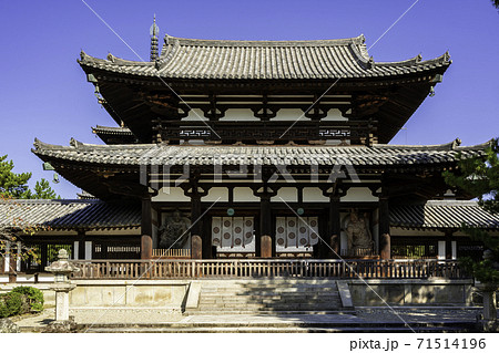 法隆寺 中門 奈良県生駒郡斑鳩町 法隆寺 中門 奈良県生駒郡斑鳩町 71514196