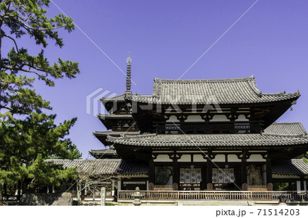 法隆寺 中門 奈良県生駒郡斑鳩町 法隆寺 中門 奈良県生駒郡斑鳩町 71514203