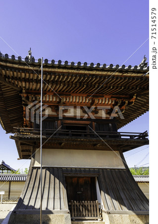 法隆寺 東院伽藍 鐘楼 奈良県生駒郡斑鳩町 法隆寺 東院伽藍 鐘楼 奈良県生駒郡斑鳩町 71514579