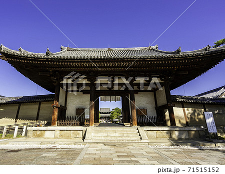 法隆寺　南大門　奈良県生駒郡斑鳩町 71515152