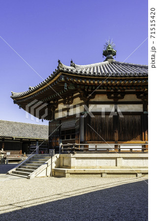 法隆寺　夢殿　奈良県生駒郡斑鳩町 71515420