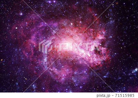 Nebula, cluster of stars in deep space. Elements of this image furnished by NASA 71515985