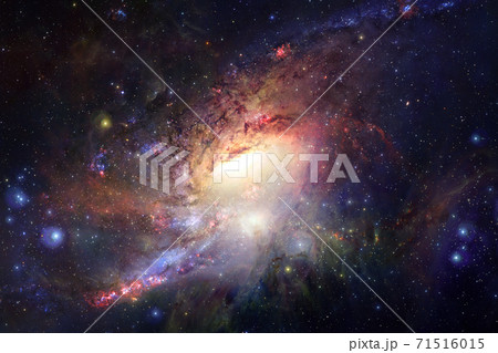 Beautiful galaxy. Elements of this image furnished by NASA Beautiful galaxy. Elements of this image furnished by NASA 71516015