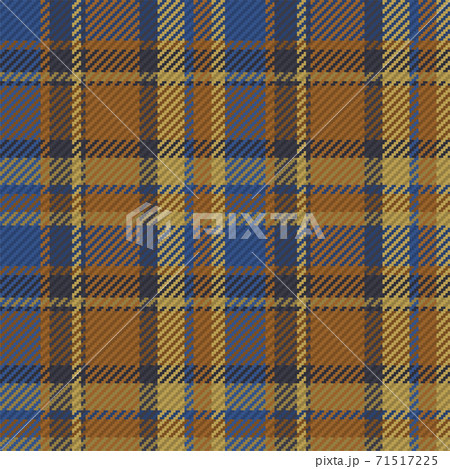 Seamless pattern of scottish tartan plaid. Repeatable background with check fabric texture. Vector backdrop striped textile print. 71517225