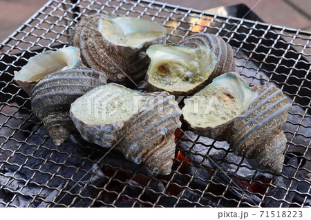 サザエのつぼ焼き 71518223