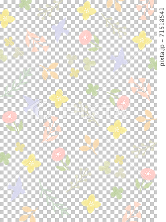 北欧風パターン 水彩 71518541