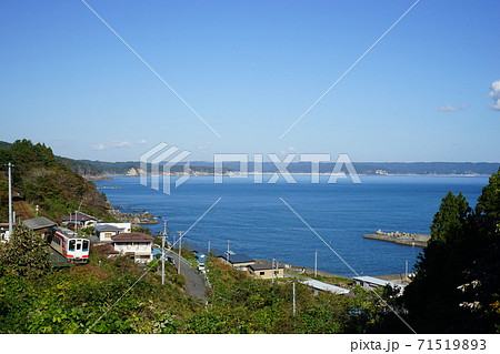快晴の朝ドラロケ地 三陸鉄道堀内駅(袖が浜駅)、 快晴の朝ドラロケ地 三陸鉄道堀内駅(袖が浜駅)、 71519893