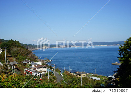 快晴の朝ドラロケ地　三陸鉄道堀内駅（袖が浜駅）、 71519897