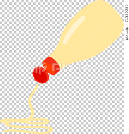 蛋黃醬被擠出 71520389