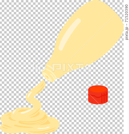 Squeezed mayonnaise 71520390