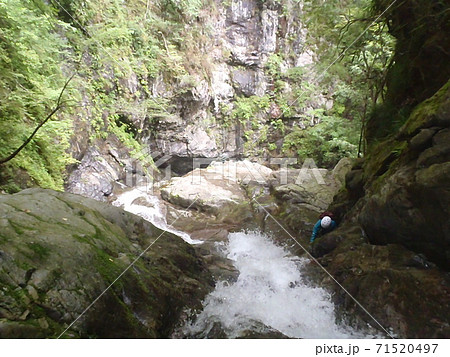 大峰　沢登り　小川谷　 71520497