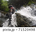 大峰　沢登り　小川谷　流れを遡上 71520498