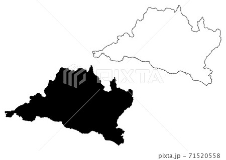 Bagmati Province (Federal Democratic Republic of Nepal, Administrative divisions) map vector illustration, scribble sketch Province No. 3 map Bagmati Province (Federal Democratic Republic of Nepal, Administrative divisions) map vector illustration, scribble sketch Province No. 3 map 71520558