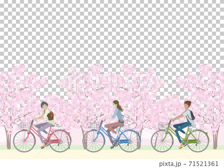 Women riding a bicycle Women riding a bicycle 71521361