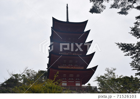 五重塔 宮島 五重塔 宮島 71526103
