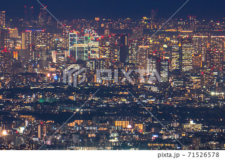 《東京都》東京都市夜景・都心全景 《東京都》東京都市夜景・都心全景 71526578