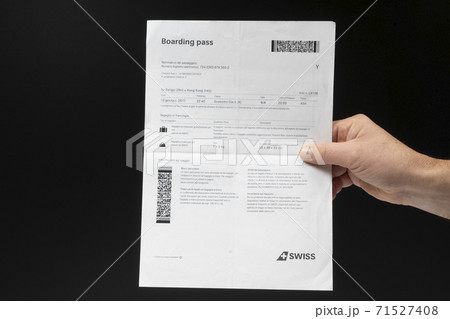 Boarding pass 71527408