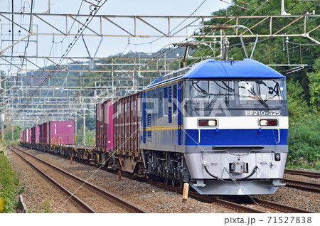 東海道本線 二宮ー国府津 JR貨物 EF210-325(吹田) 東海道本線 二宮ー国府津 JR貨物 EF210-325(吹田) 71527838
