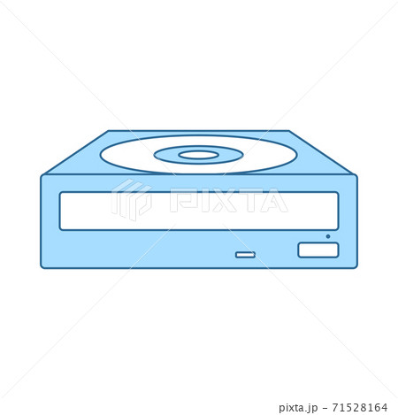 Cd Rom Iconのイラスト素材