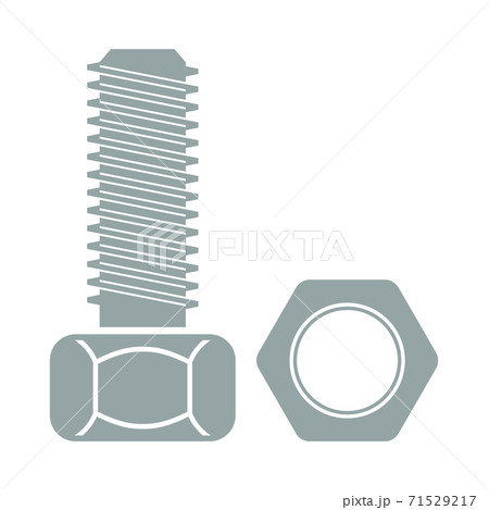 Icon Of Bolt And Nut 71529217