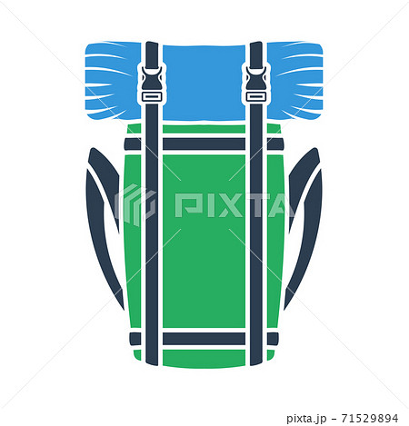 Icon Of Camping Backpack 71529894