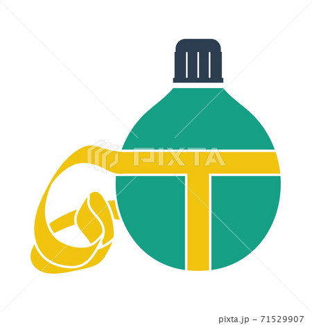 Icon Of Touristic Flask 71529907