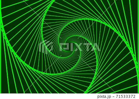 Rotating concentric squares, Square optical illusion pattern - green, Geometric abstract background 71533372