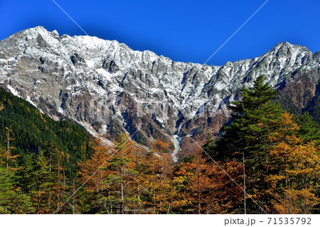 上高地の紅葉 上高地の紅葉 71535792