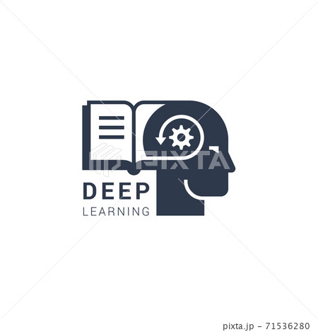 Vector image of deep learning can be both digital and modern methods of learning in the form of an 71536280