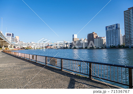 日本橋浜町から見える隅田川風景 日本橋浜町から見える隅田川風景 71536767