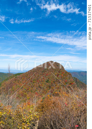 二本ボソからの見た倶留尊山（曽爾高原） 71537401