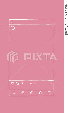 sns 手書き 71537496