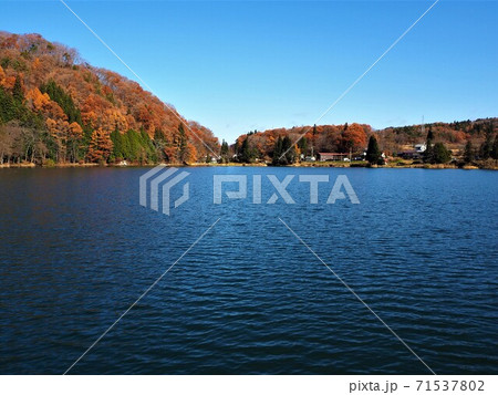 中綱湖 紅葉 中綱湖 紅葉 71537802